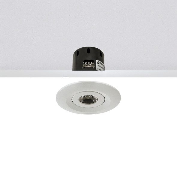 Adjustable 4W LED IP44 Mini Downlight – 4000K, Fire Rated, Dimmable